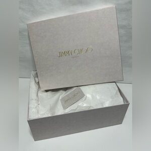 Jimmy Choo Luxury Shoe Box 12x9.5x4.5 inches